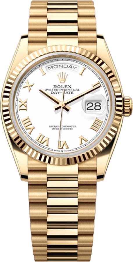 rolex day date 36 steel and gold|Rolex Day-Date 128238.